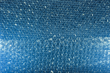 Chpok texture, packaging with air bubbles, cellophane film to air