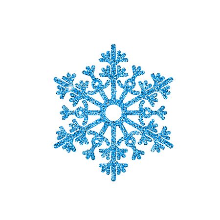 Blue Glitter Snowflake. Christmas, New Year vector greeting cardのイラスト素材
