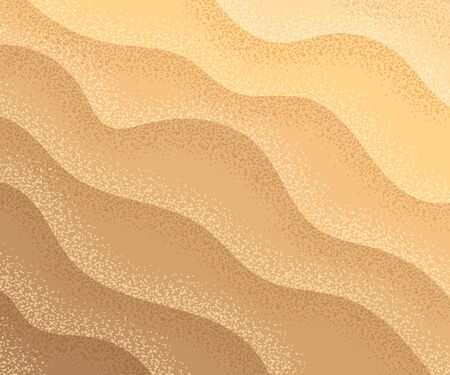 Vector sand texture top viewのイラスト素材