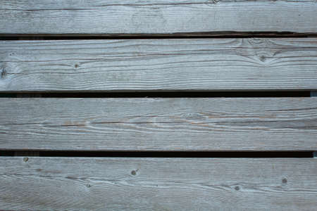 Natural gray weathered wood plank texture background. Wooden floor texture, gray wood, large boards, texture.の写真素材