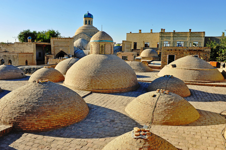 Bukhara: old town architectureのeditorial素材