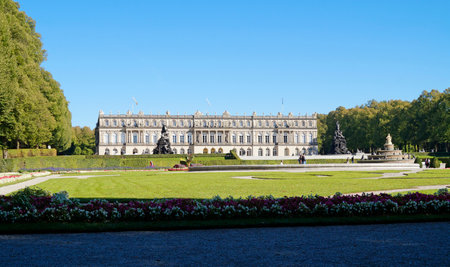 Schonbrunn Palace in Vienna, Austriaの写真素材