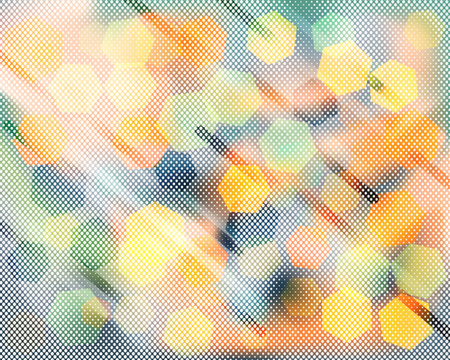 Modern colorful abstract geometric background. Geometric shapes abstract composition. Gradient...