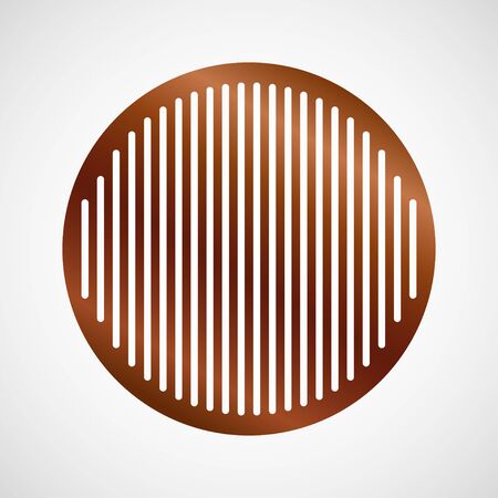 Vector coaster design for laser cut from wood, plywood or metal. Cutting wooden panel. Vector illustration isolated. Laser cut wood coasters. Geometric decorative designs. Cutout circle silhouetteのイラスト素材