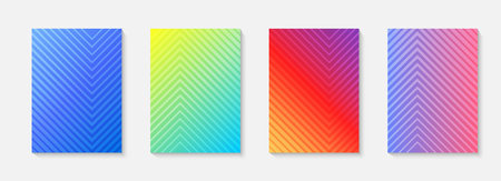 Minimal vector abstract cover notebook design. Planner and diary cover for print. Abstract design...
