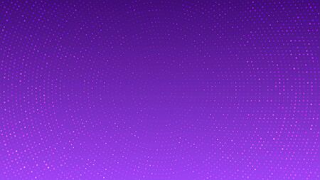 Violet blurred vector background with halftone effect. Smooth pink and purple gradient. Violet background. Halftone wallpaper. Creative backdrop. Vector template. Minimal style. Cover layout templateのイラスト素材