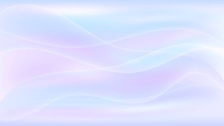 Purple pastel vector background curve design. Gradient soft background in pastel colors. Liquid dynamic shapes abstract composition. Fluid modern template. Neon design geometric fluid graphic shapeのイラスト素材