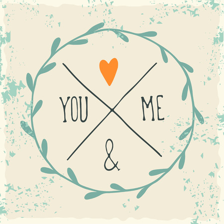 Valentine's day design elements. EPS 10.のイラスト素材