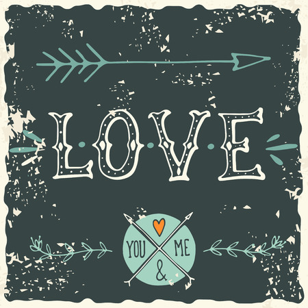 Valentine's day design elements. EPS 10.のイラスト素材