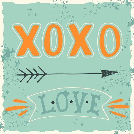 Valentine's day design elements. EPS 10.のイラスト素材