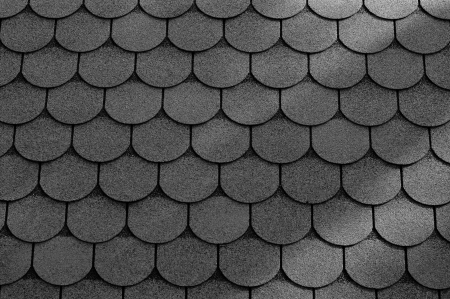 horizontal black and white texture of tilesの写真素材