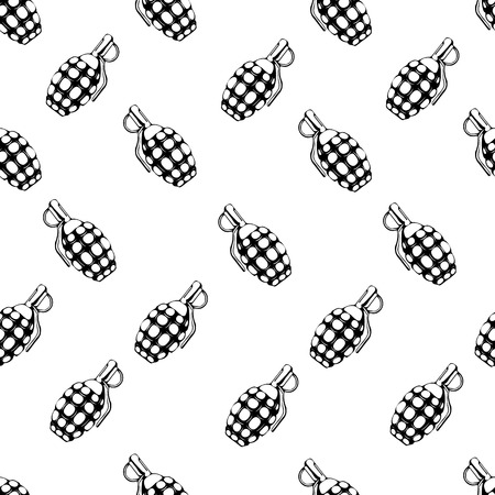 Seamless texture of pomegranate on whiteのイラスト素材