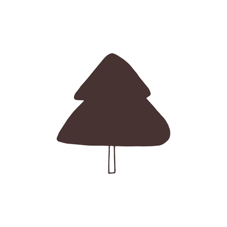 Vector Christmas treeの写真素材