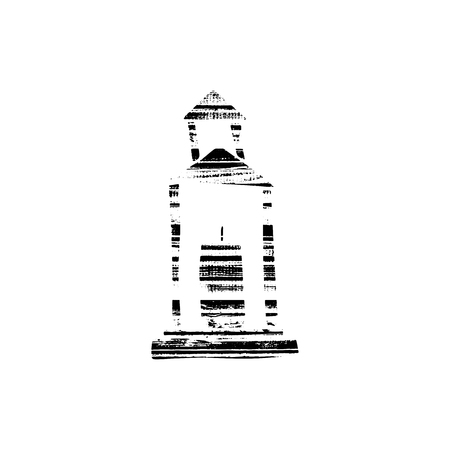 Vector textured lanternの写真素材