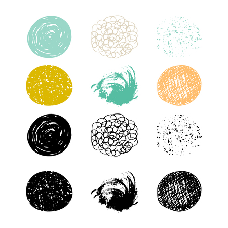 Hand drawn marksのイラスト素材