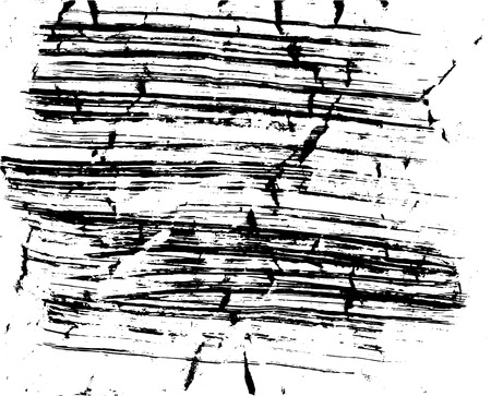 Hand crafted vector texture. Abstract background, brush-painted background on crumpled paper. Overlay illustration over any design to create grungy effect. For posters, banners, retro designs.のイラスト素材