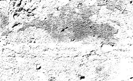 Grunge vector texture. Old concrete wall with damages, grainy abstract background.のイラスト素材