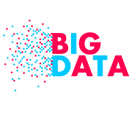 Illustration of Big Dataのイラスト素材
