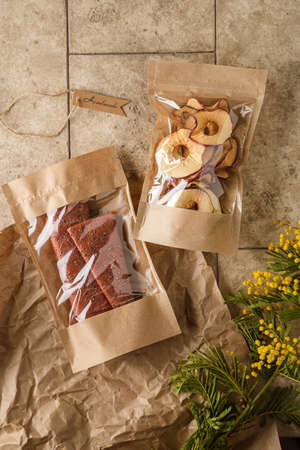 set of pastilles and dried fruits. high quality photoの写真素材