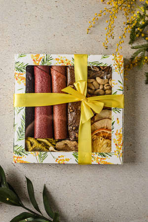 set of pastilles and dried fruits. high quality photoの写真素材