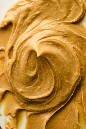 the texture of peanut butter. High quality photoの写真素材