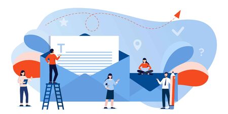 New email message or mail notification.のイラスト素材