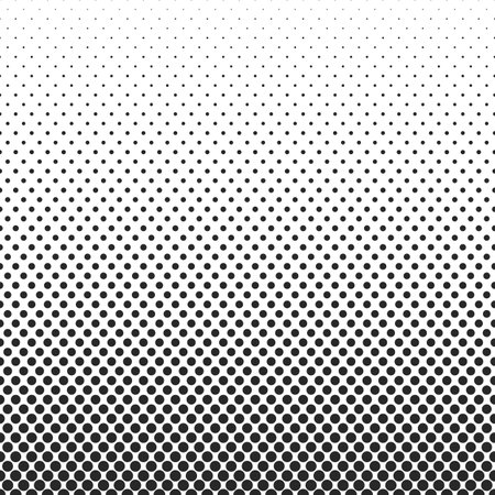 Vertical gradient halftone pattern. dot background. texture template. Vector illustration isolated.のイラスト素材