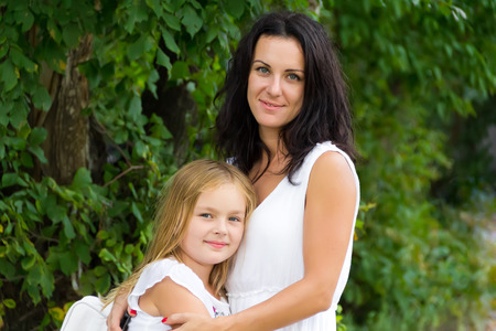 Image of happiest mother and daughterの写真素材