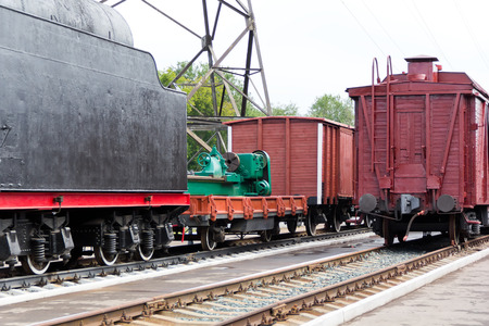 Photo of the Russian rail road coachのeditorial素材