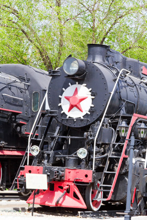 Photo of Russian rail road locomotive in Samara