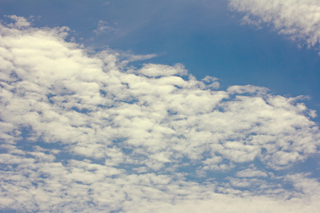 The sky with beautiful clouds. beautiful blue sky with clouds background.Sky clouds.Sky with clouds weather nature cloud blue. Sky clouds background.の写真素材