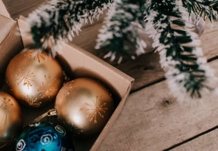 Abstract bokeh lights, Christmas background. New Year background. Holidays.の写真素材