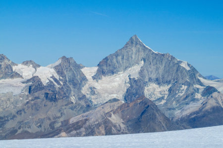 Mountains in Cordillera Huayhuash, Peru, South Americaの写真素材