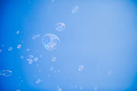 Soap bubblesの写真素材