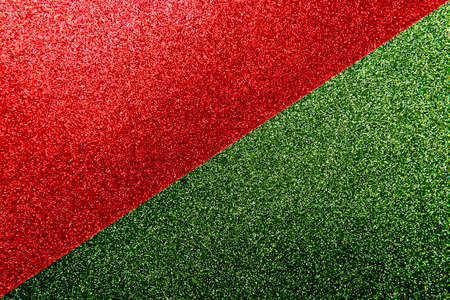 Shiny bright red and green background Luxury shine textureの写真素材