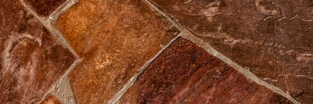 Brown abstract stone texture. A great background for your design. Banner.の写真素材