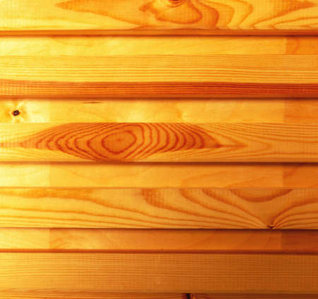 Abstract brown wood background texture. Vintage wooden light horizontal boards. Wooden old wall. Top view.の写真素材