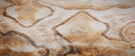 Brown textured background made of natural wood. Creative wooden pattern. Banner.