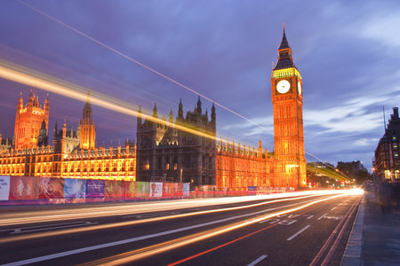 The houses of parliament and Big Ben
