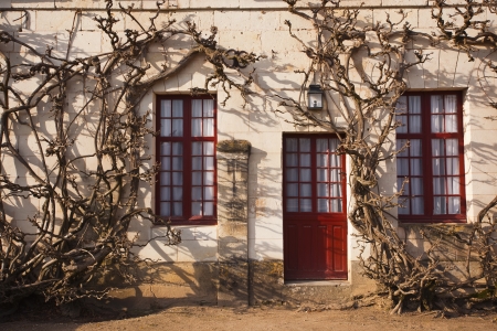 A building in the grounds of Chenonceau chateauの写真素材