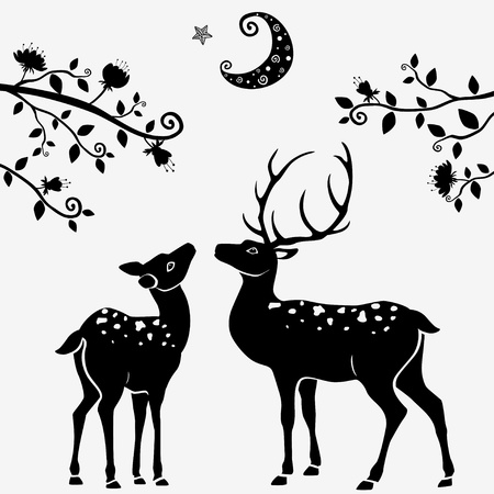 deerのイラスト素材
