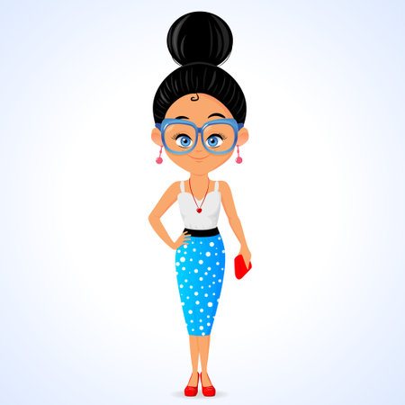 fashion girlのイラスト素材