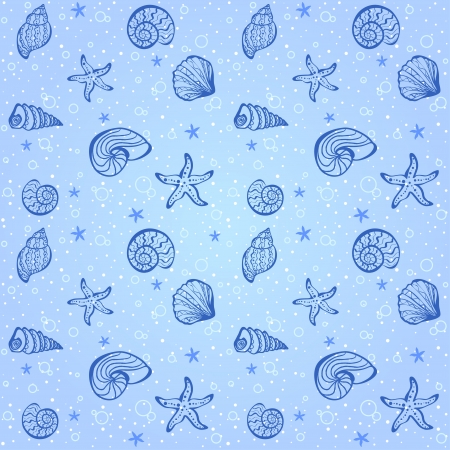 seamless seaのイラスト素材