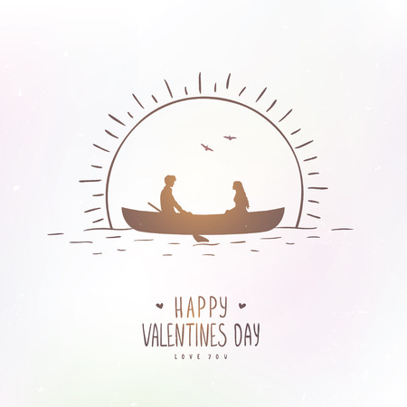 love boatのイラスト素材