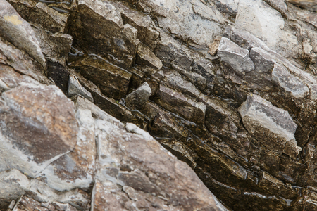 Wet rocks detailの写真素材