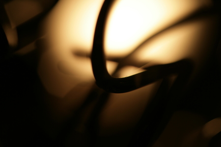 Lamp with wire detailsの写真素材