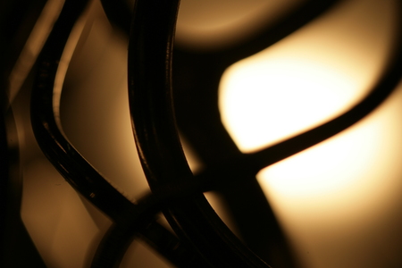 Lamp with wire detailsの写真素材