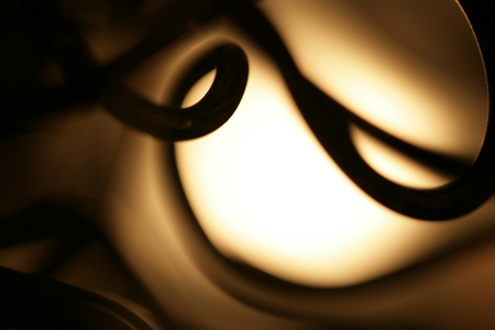 Lamp with wire detailsの写真素材