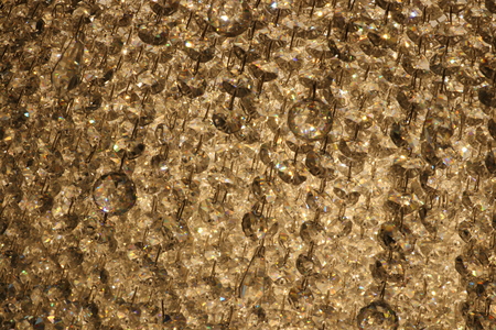 Chandelier close-up for use as backgroundの写真素材