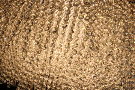 Chandelier close-up for use as backgroundの写真素材